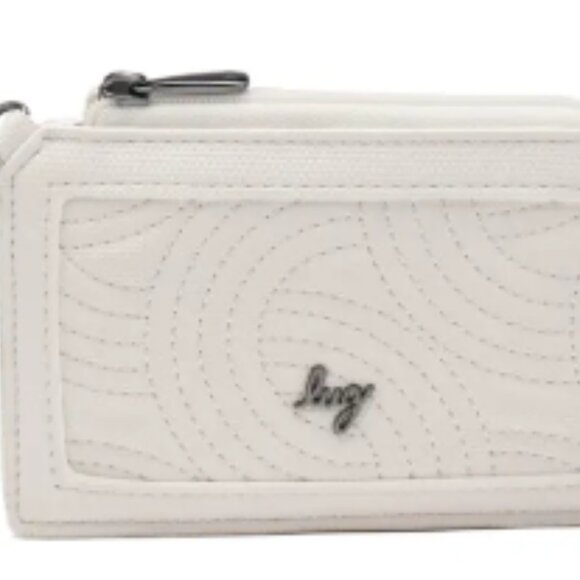 lug Handbags - NWT_ LUG_ TWIRL WRISTLET WALLET_ MATTE LUXE- WHITE